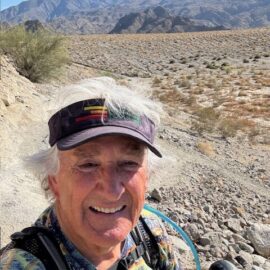 Neil in the desert