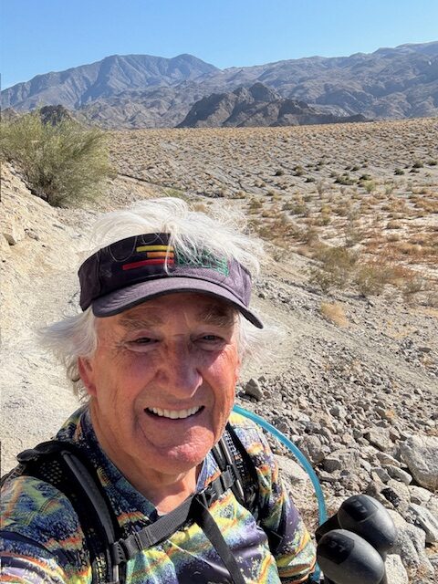 Neil in the desert