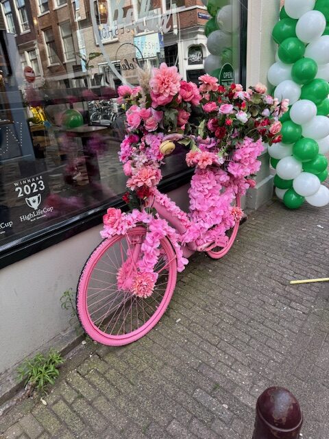 flower bike