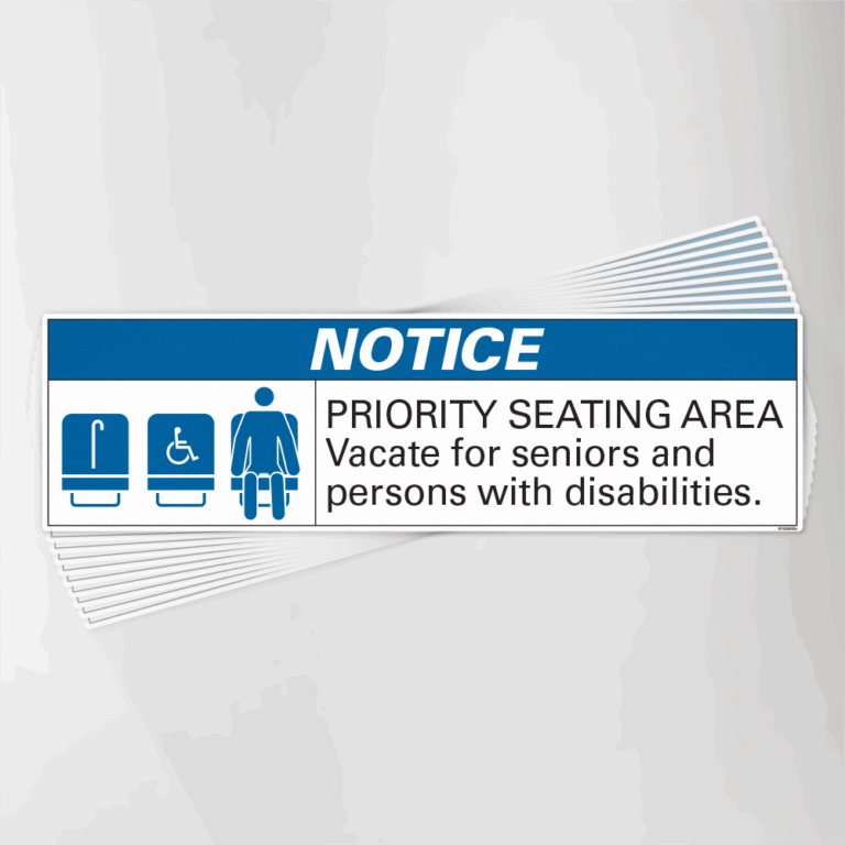 seating for seniors only