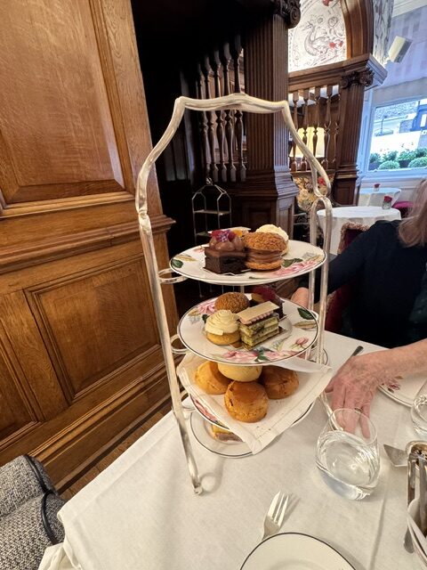 dessert tray