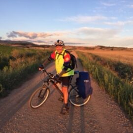 Neil on the Camino del Santiago