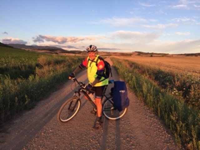 Neil on the Camino del Santiago
